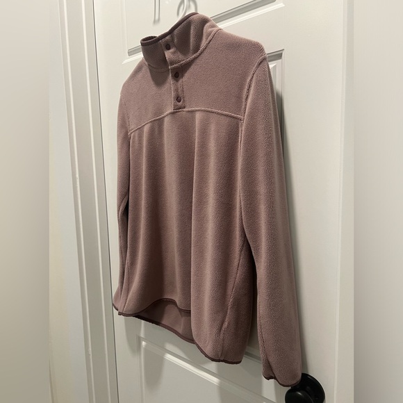 Women’s 3 snap light purple pullover - Picture 2 of 4